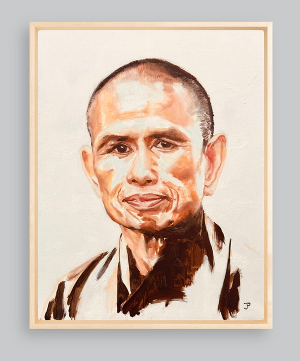 Fine Art Print - Thich Nhat Hanh by Juliane Porter