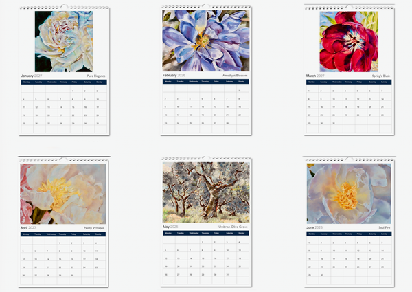 A Year in Bloom — Calendar