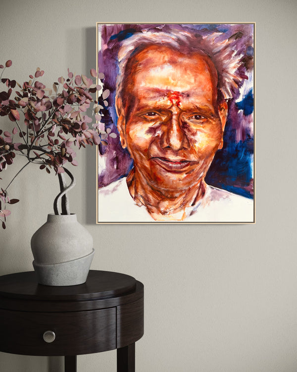 Fine Art Print - Nisargadatta Majaraj by Juliane Porter