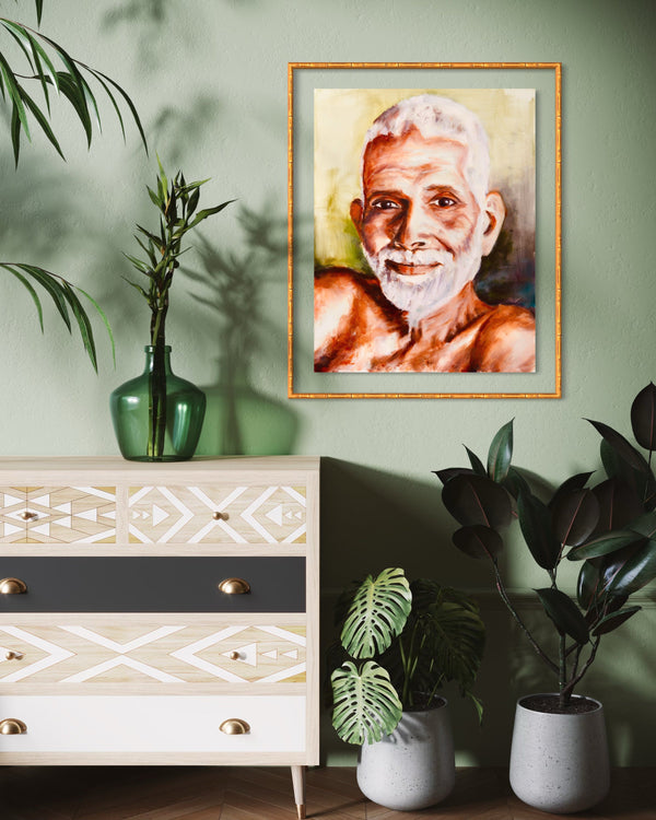 Fine Art Print - Ramana Maharshi by Juliane Porter