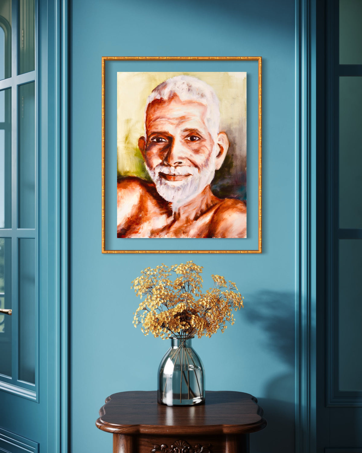 Fine Art Print - Ramana Maharshi by Juliane Porter