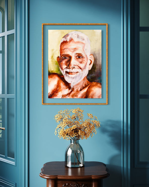 Fine Art Print - Ramana Maharshi by Juliane Porter