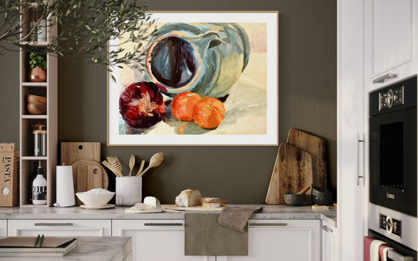 Red Onion Jug & Clementines