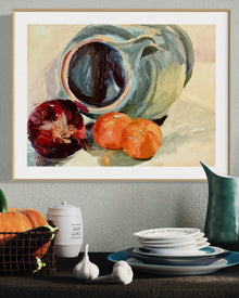 Red Onion Jug & Clementines