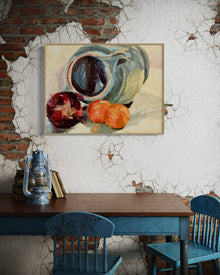 Red Onion Jug & Clementines