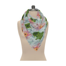 Flight into Light — Silk Satin Scarf