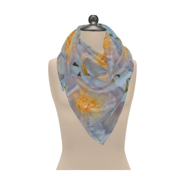 Soul Fire — Silk Satin Scarf